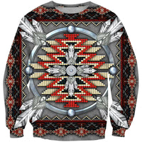 Naumaddic Arts Native American 3D Sweatshirt LT10 - Wonder Print Shop