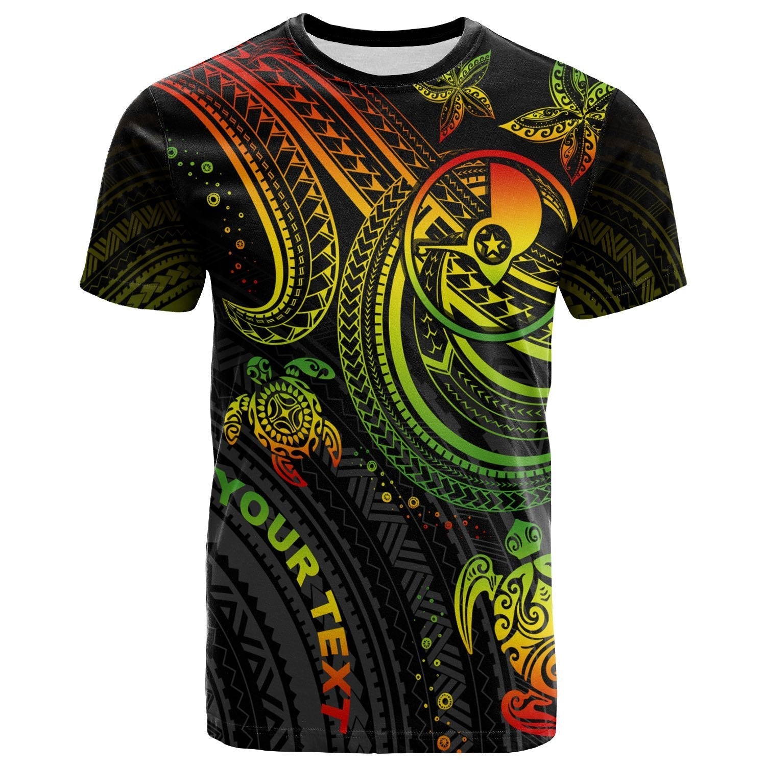yap-custom-personalised-t-shirt-reggae-turtle