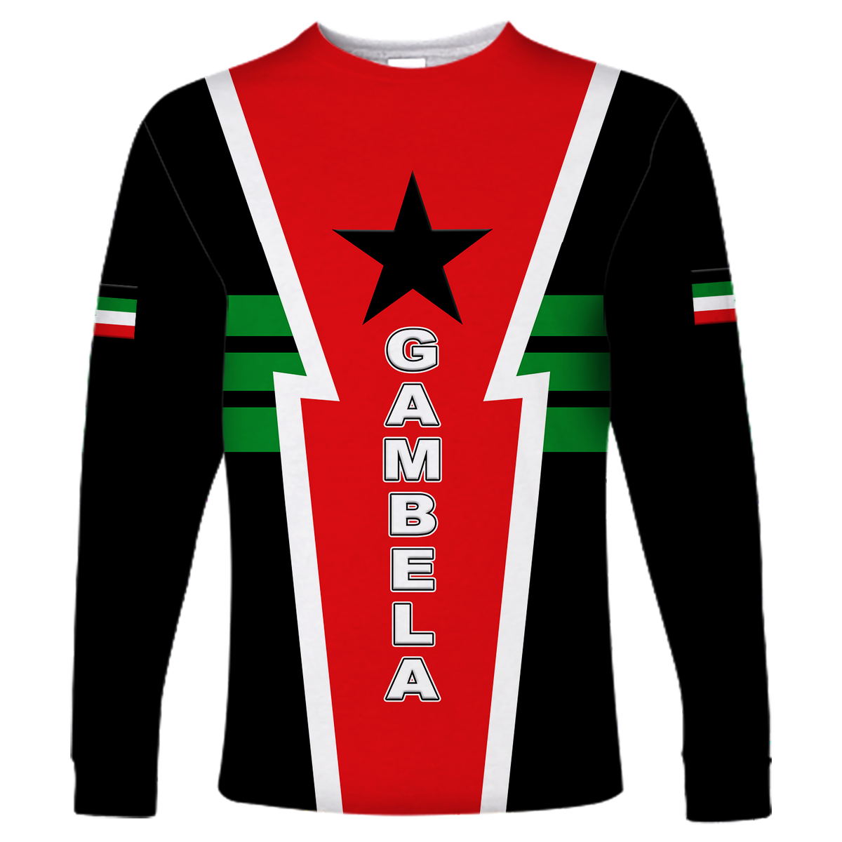 Gambela Region Legend Ethiopia Long Sleeve Shirt LT12 - Wonder Print Shop