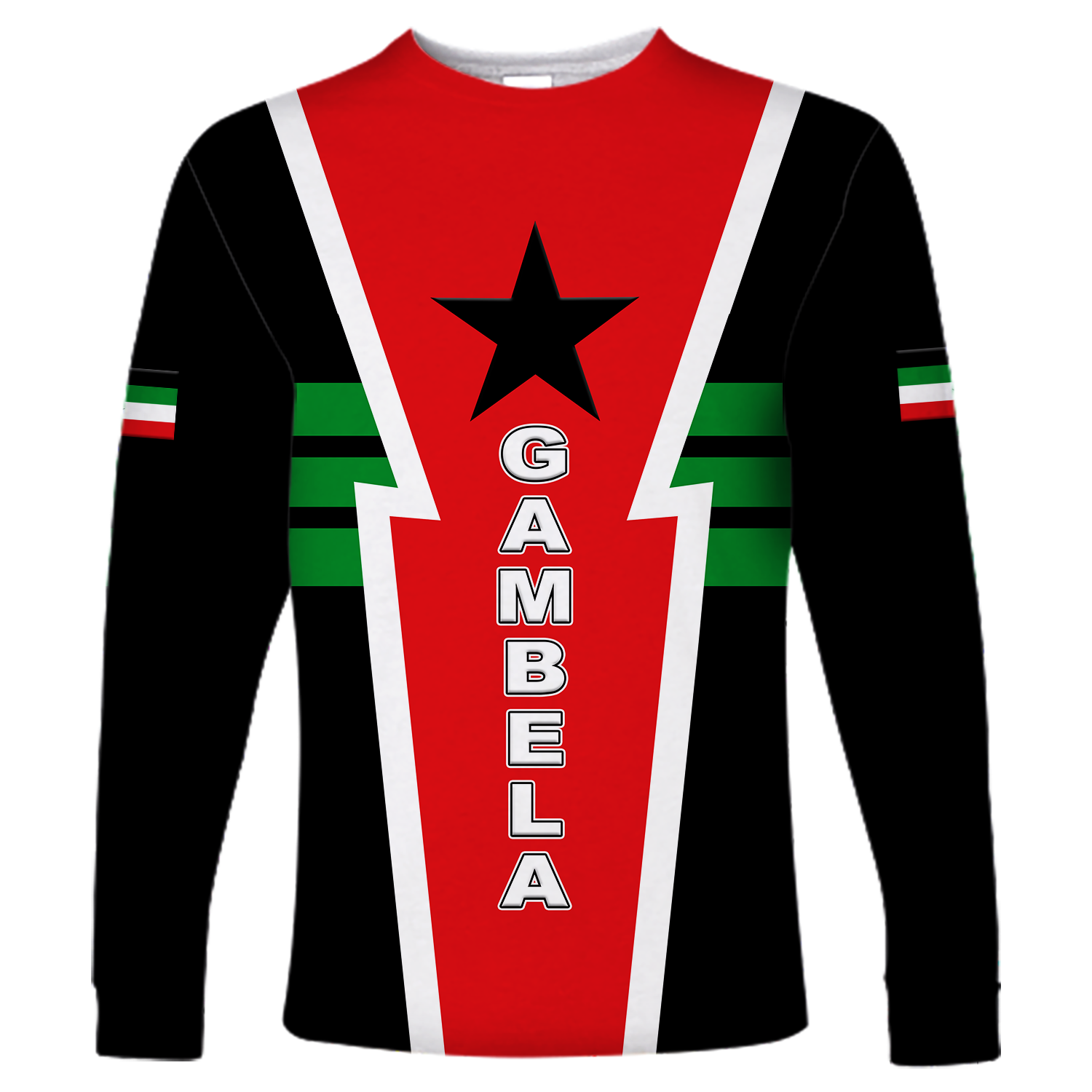 Gambela Region Legend Ethiopia Long Sleeve Shirt LT12 - Wonder Print Shop