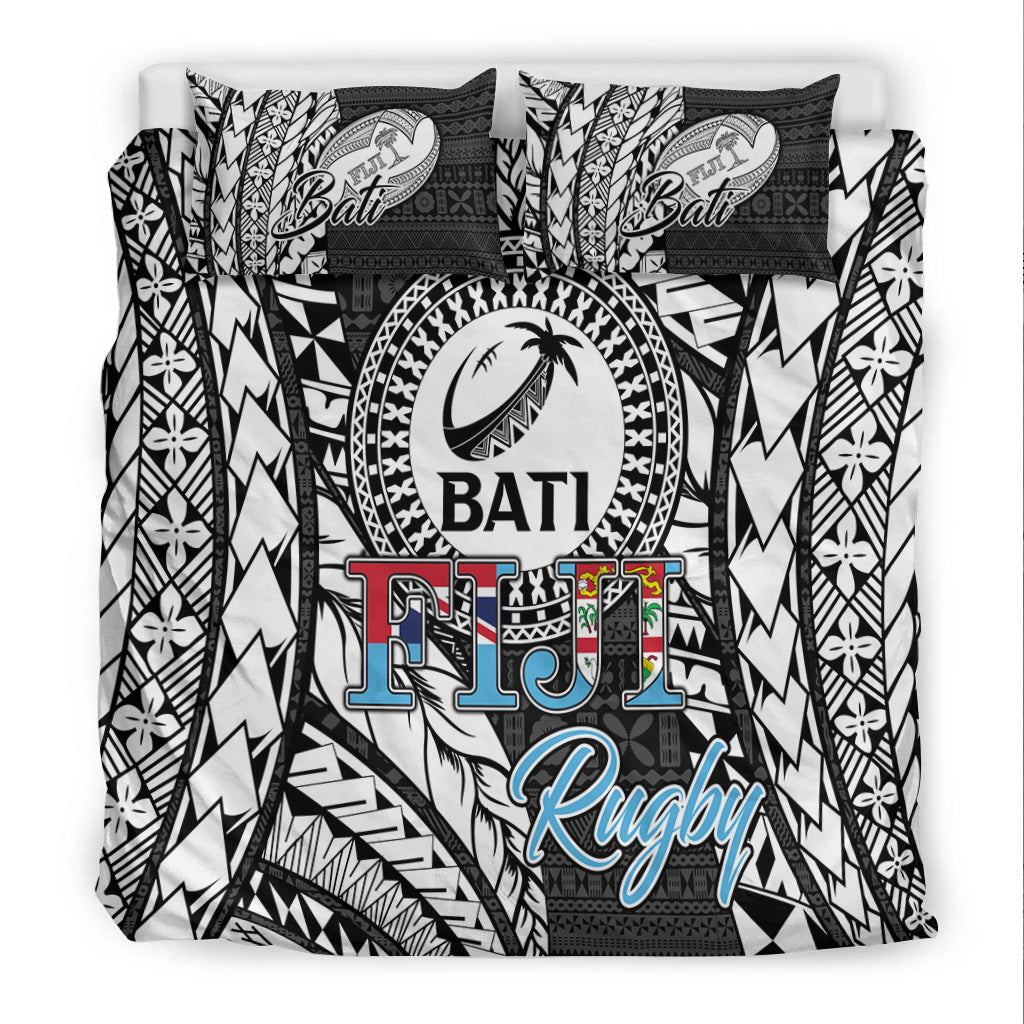 Fiji Rugby Bati Tapa Pattern Bedding Set LT2 - Wonder Print Shop