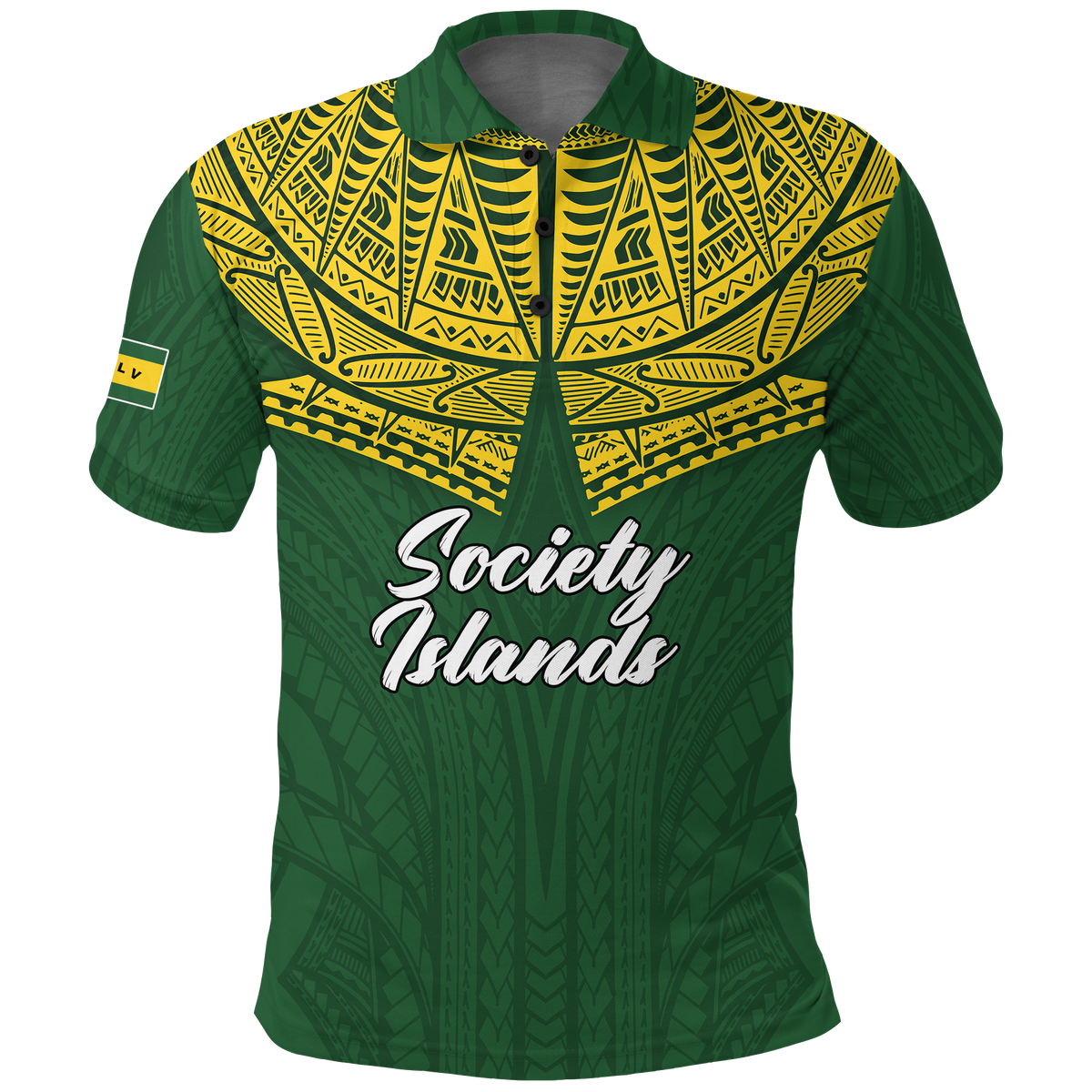 Society Islands Pride Polo Shirt LT12 - Wonder Print Shop