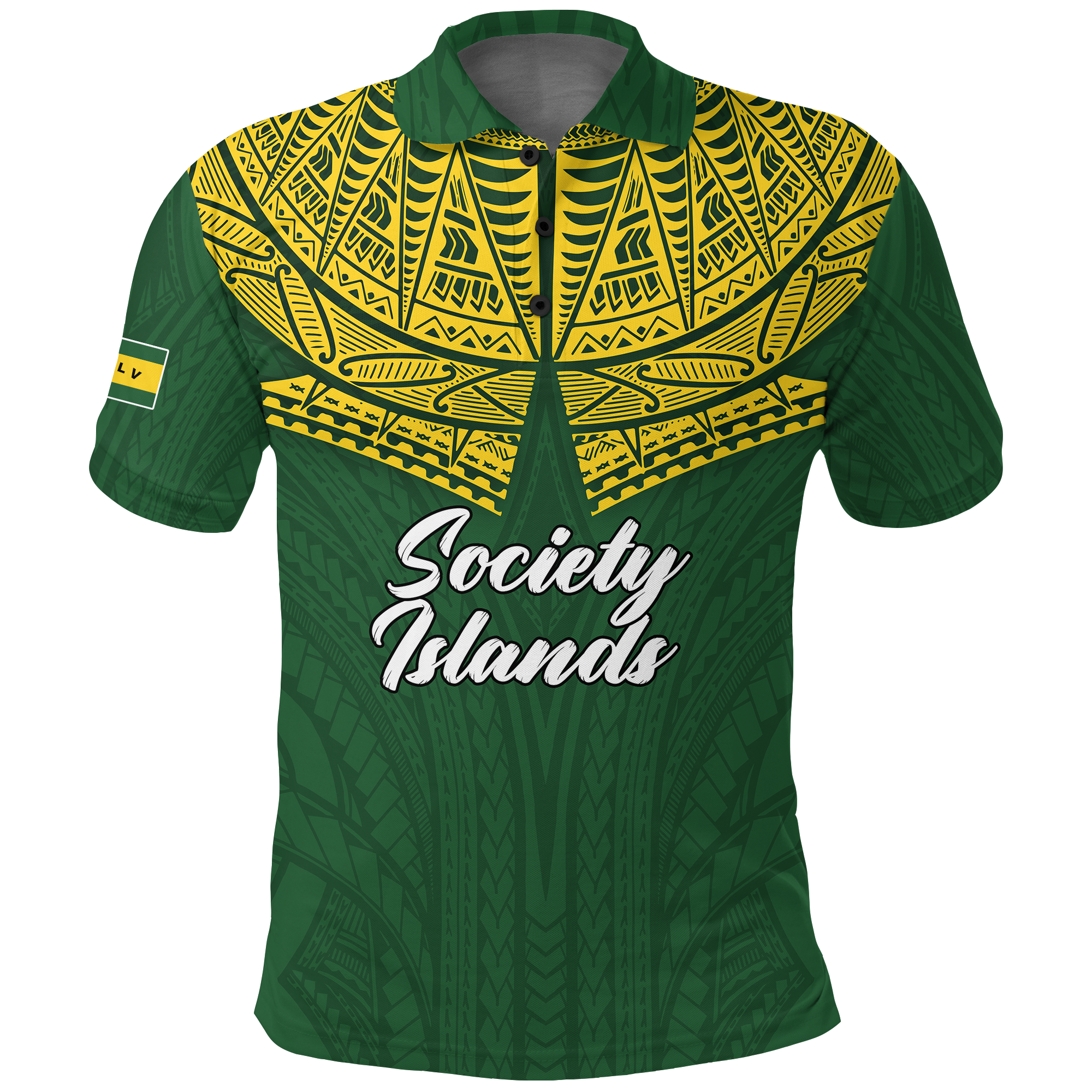 Society Islands Pride Polo Shirt LT12 - Wonder Print Shop