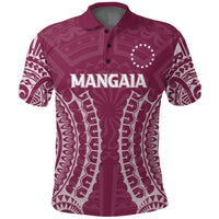 Custom Cook Islands Mangaia Polo Shirt Tribal Pattern LT12 - Wonder Print Shop