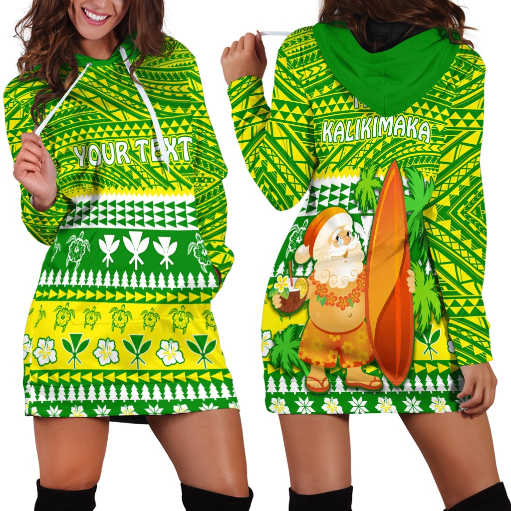custom-personalised-hawaii-christmas-hoodie-dress-polynesian-mele-kalikimaka-santa-claus