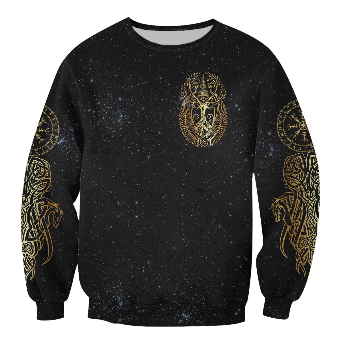 Viking Yggdrasil Tree Of Life Sweatshirt LT12 - Wonder Print Shop