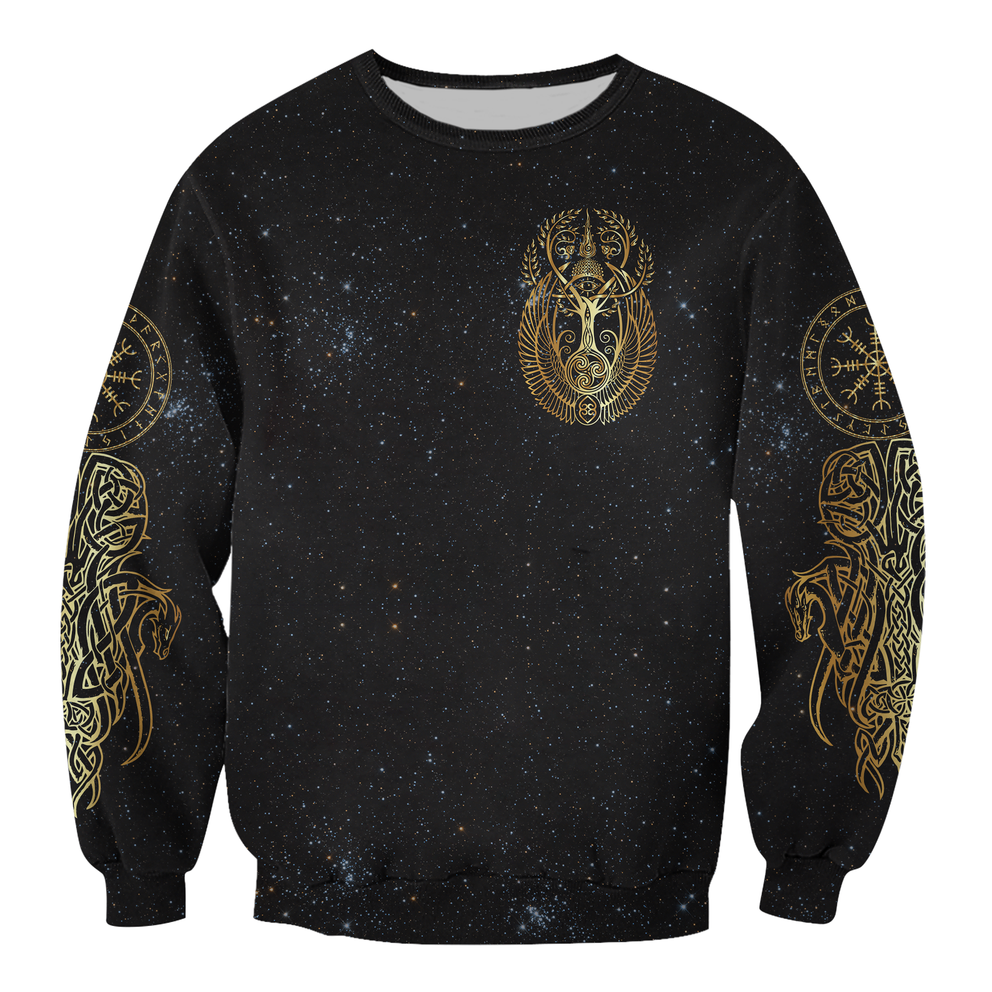 Viking Yggdrasil Tree Of Life Sweatshirt LT12 - Wonder Print Shop