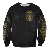 Viking Yggdrasil Tree Of Life Sweatshirt LT12 - Wonder Print Shop