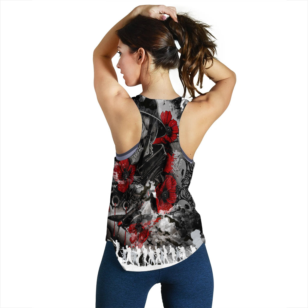 Skull Camo - U.S Army Undying Love For The Motherland Woman Tank Top - LT2