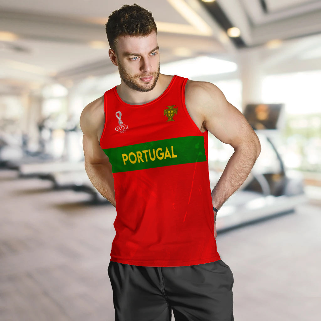 (Custom Personalied) Portugal Football World Cup 2022 Men's Tank Top - LT2