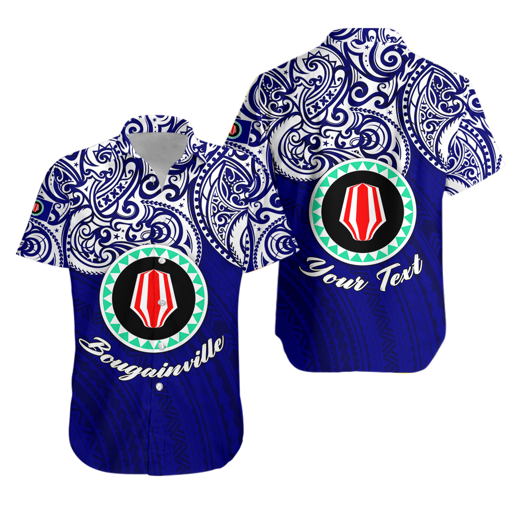 (Custom Personalised) Papua New Guinea Bougainville Pride Hawaiian Shirt LT12 - Wonder Print Shop