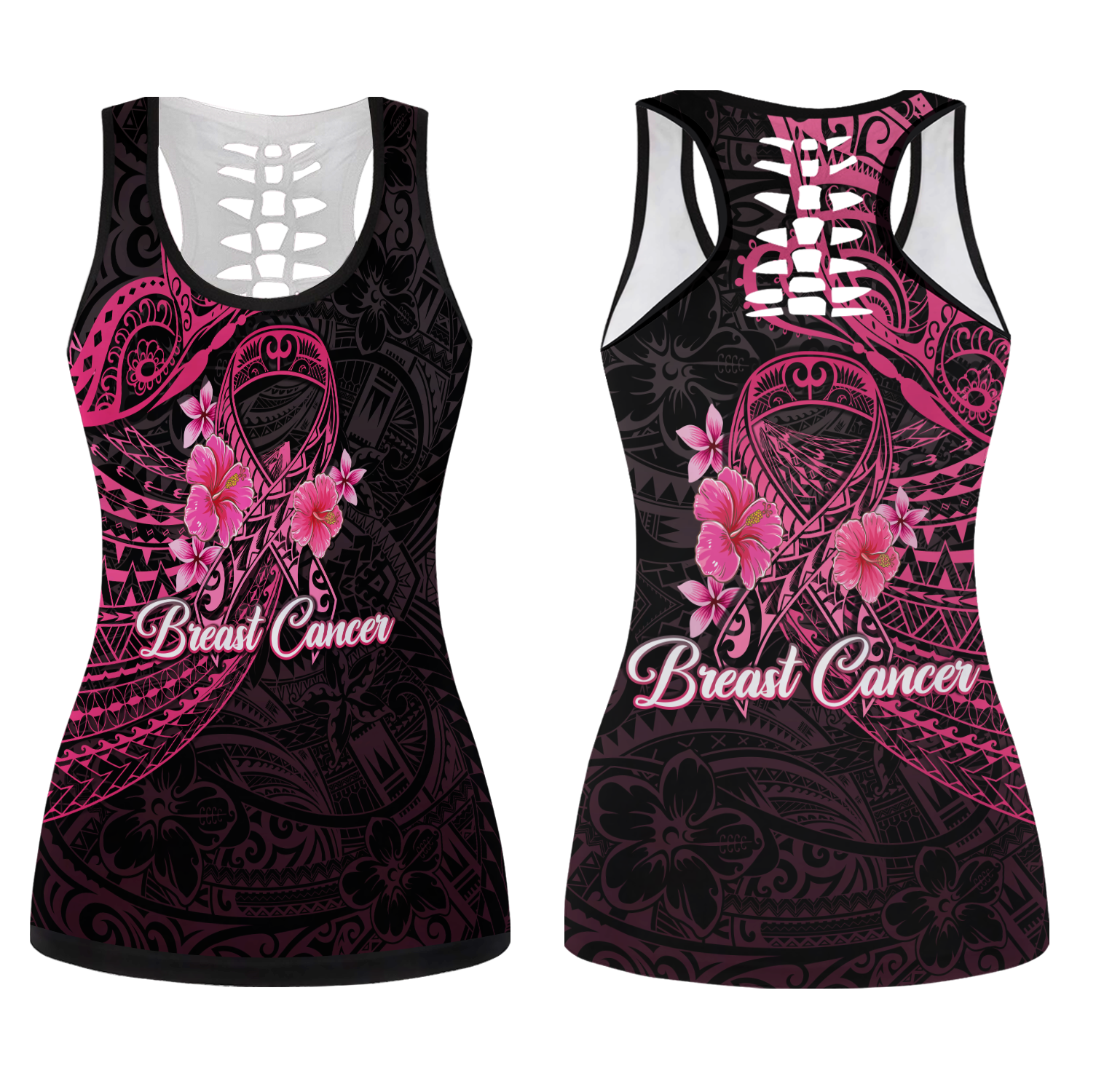 breast-cancer-pink-ribbon-butterfly-polynesian-black-version-hollow-tank-top