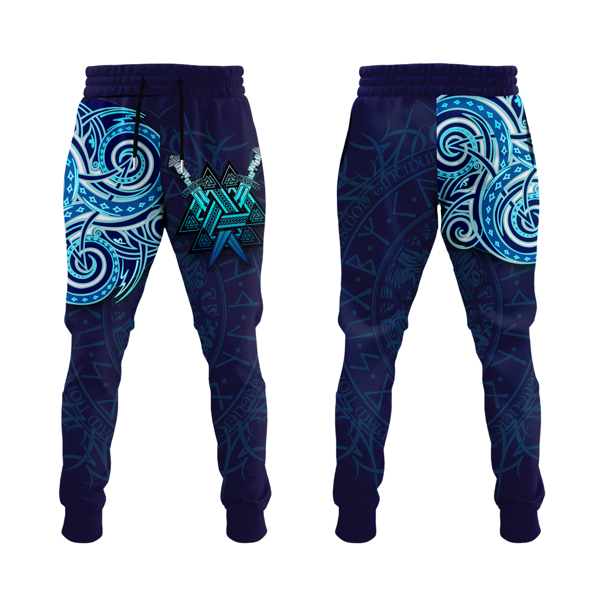 viking-valknut-tattoo-art-jogger-pants