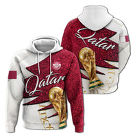 Qatar Football Team Football 2022 Hoodie - LT2 - Wonder Print Shop