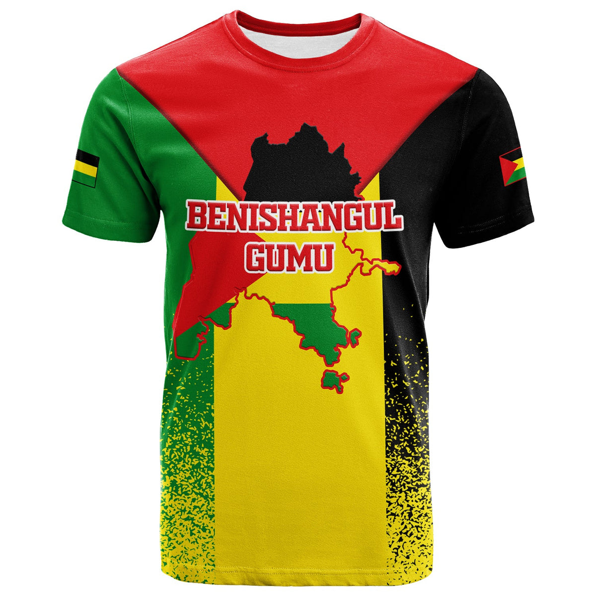 Benishangul Gumuz Legend Ethiopia T Shirt LT12 - Wonder Print Shop