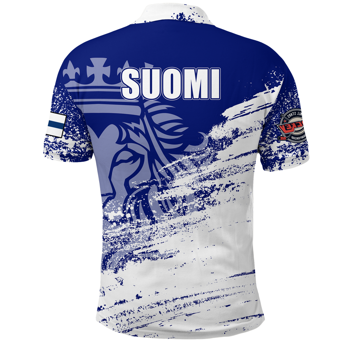 Finland Suomi Leijonat Hockey Polo Shirt LT2 - Wonder Print Shop