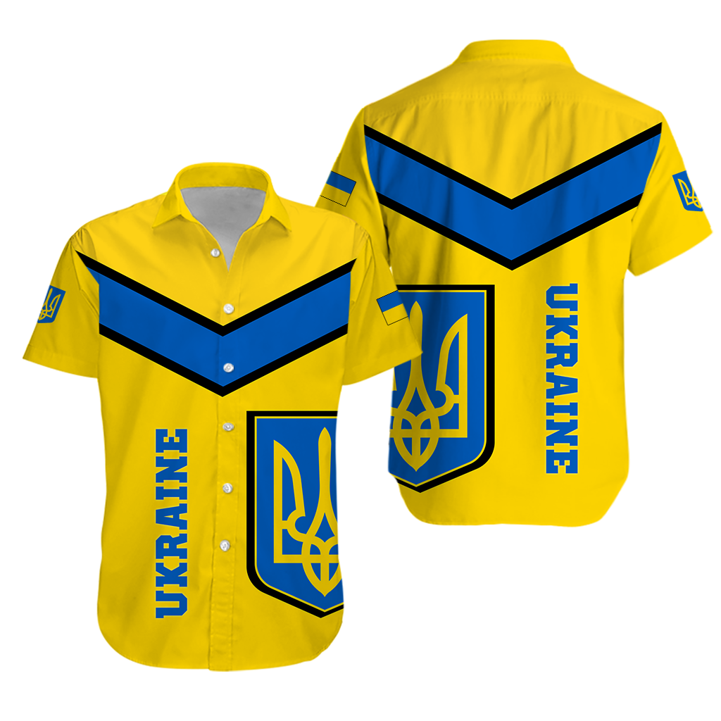 Ukraine Hawaiian Shirt Proud Ukrainians LT12 - Wonder Print Shop