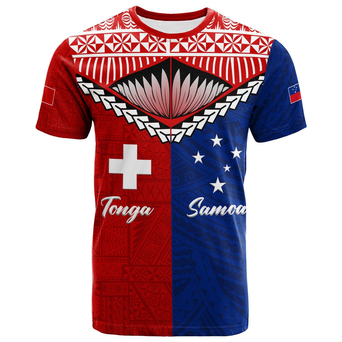 Tonga Combine Samoa Pride T Shirt LT12 - Wonder Print Shop