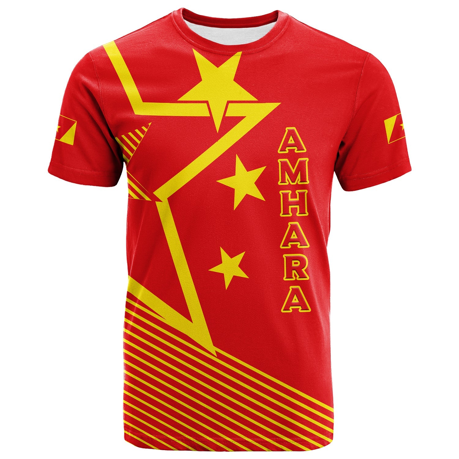 Amhara Region Legend Ethiopia T Shirt LT12 - Wonder Print Shop