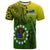Cook Islands Patterns With Coat Of Arms T Shirt LT20 - Wonder Print Shop