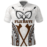 Fiji Bati Tapa Pattern Polo Shirt LT12 - Wonder Print Shop