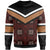 African Sweatshirt - African Crewneck Sweatshirt Special Red Circle Kitenge - Wonder Print Shop