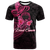 Breast Cancer Pink Ribbon Butterfly Polynesian Black Version T Shirt LT12 - Wonder Print Shop