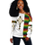 Ethiopian Art Cross Women Off Shoulder Sweater LT12 - Wonder Print Shop
