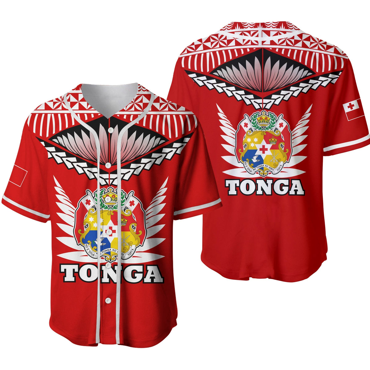 Tonga Baseball Jersey Tongan Pride LT12 - Wonder Print Shop