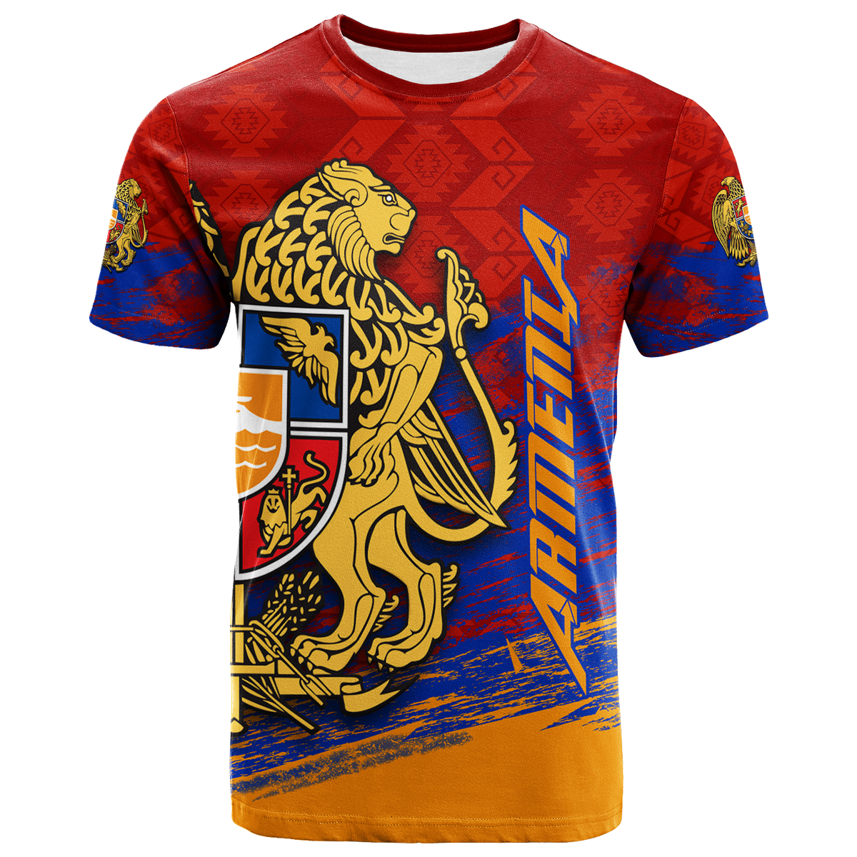 Armenia Khachkar Pride T Shirt LT12 - Wonder Print Shop