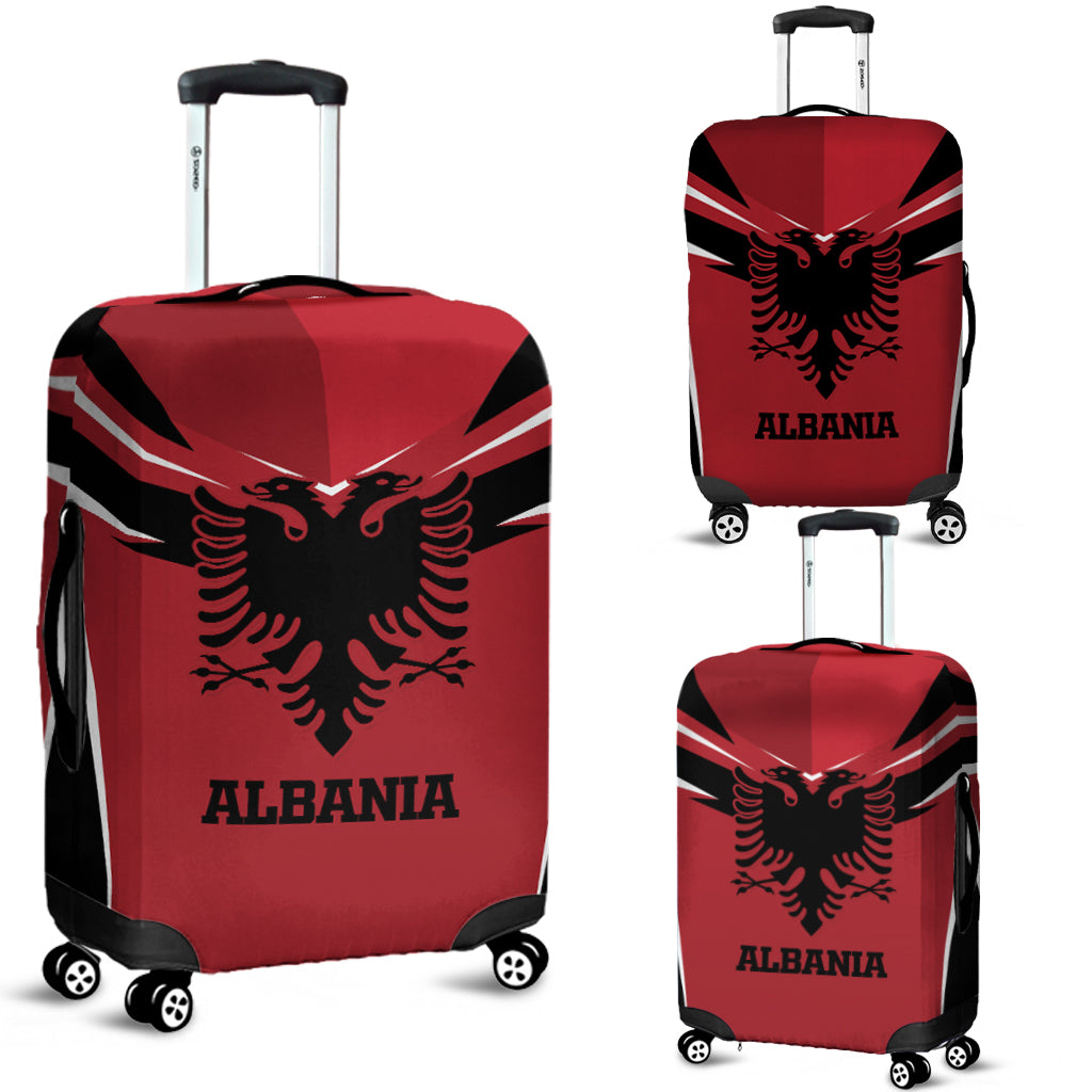 Albania Pride Luggage Covers LT12 - Wonder Print Shop