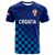 Custom Croatia Football 2022 Champions Pride T Shirt Blue LT12 - Wonder Print Shop