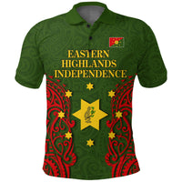 Papua New Guinea Eastern Highlands Province Independence Pride Polo Shirt LT12 - Wonder Print Shop