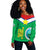 South West Ethiopia Pride Women Off Shoulder Sweater LT12 - Wonder Print Shop