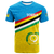 Vanuatu Torba Combine Sanma Province T Shirt Flag Style LT12 - Wonder Print Shop