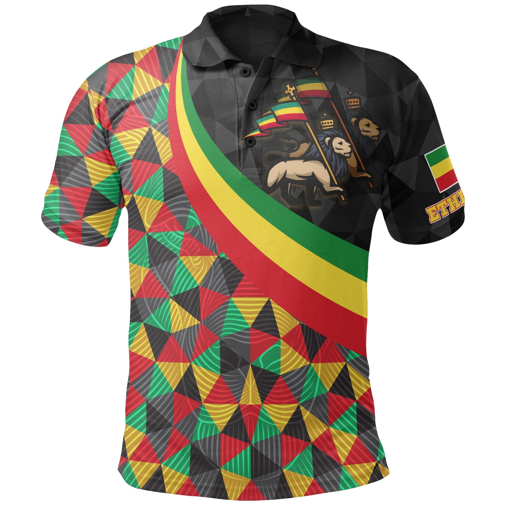 ethiopia-polo-shirt-ethiopia-rasta-lion