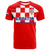 Custom Croatia Football 2022 Checkerboard T Shirt LT12 - Wonder Print Shop