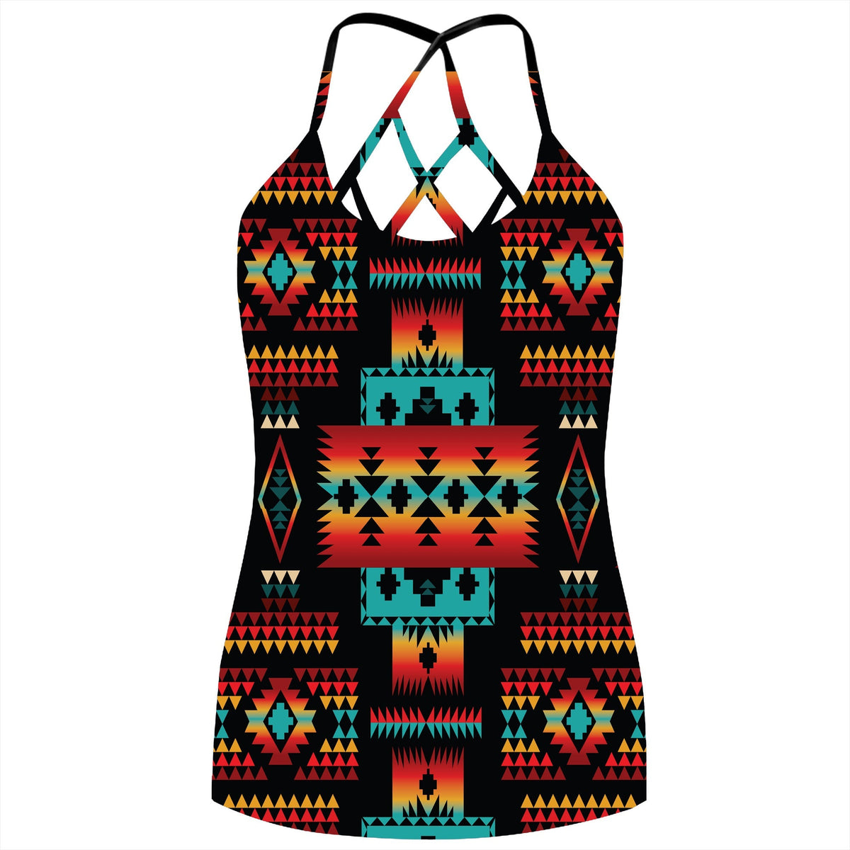 black-native-tribes-pattern-native-american-criss-cross