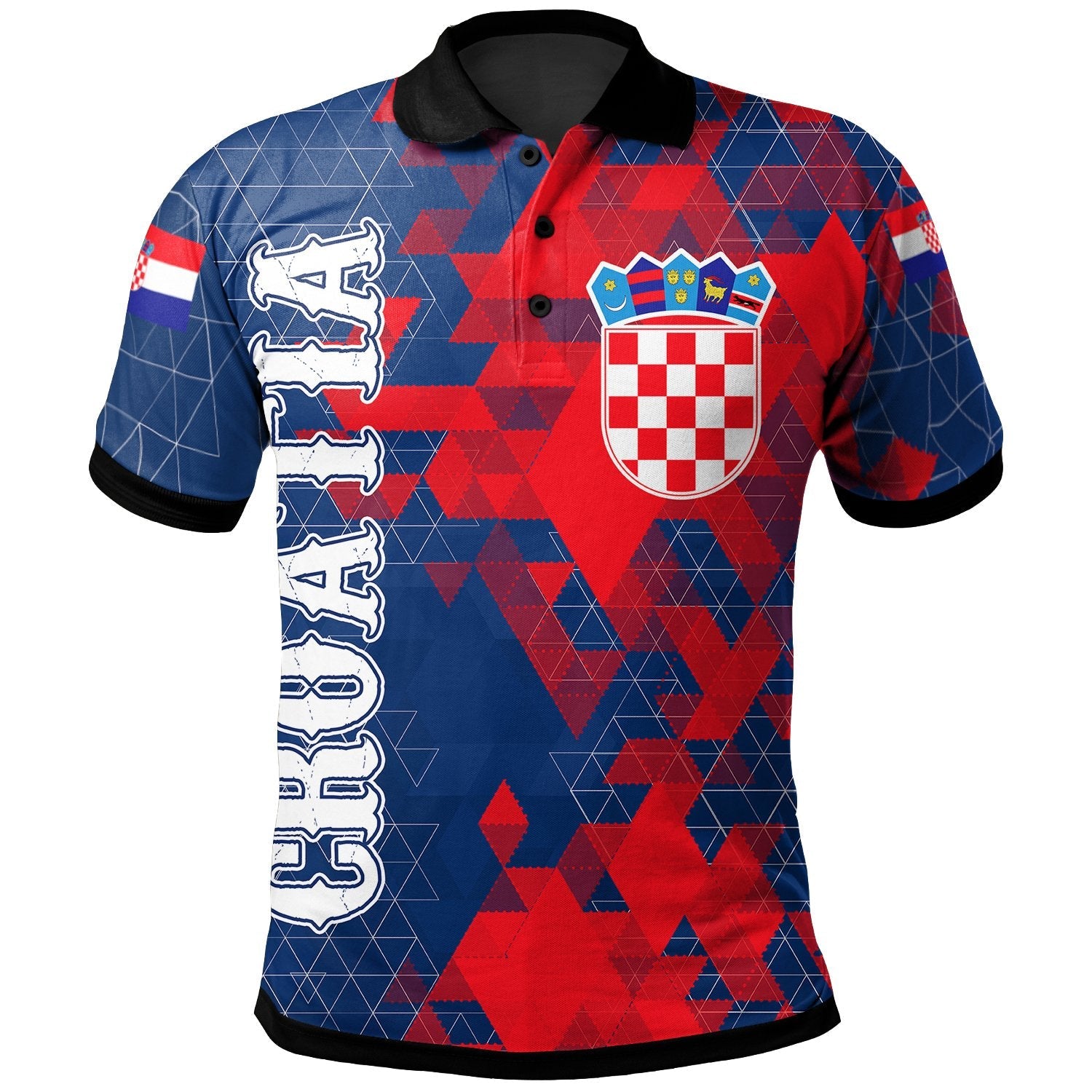 croatia-polo-shirt-national-flag-polygon-style