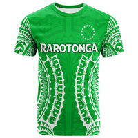 Custom Cook Islands T Shirt Rarotonga Tribal Pattern LT12 - Wonder Print Shop