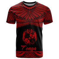 Tonga Polynesian T Shirt Tongan Pride Red Version - Wonder Print Shop