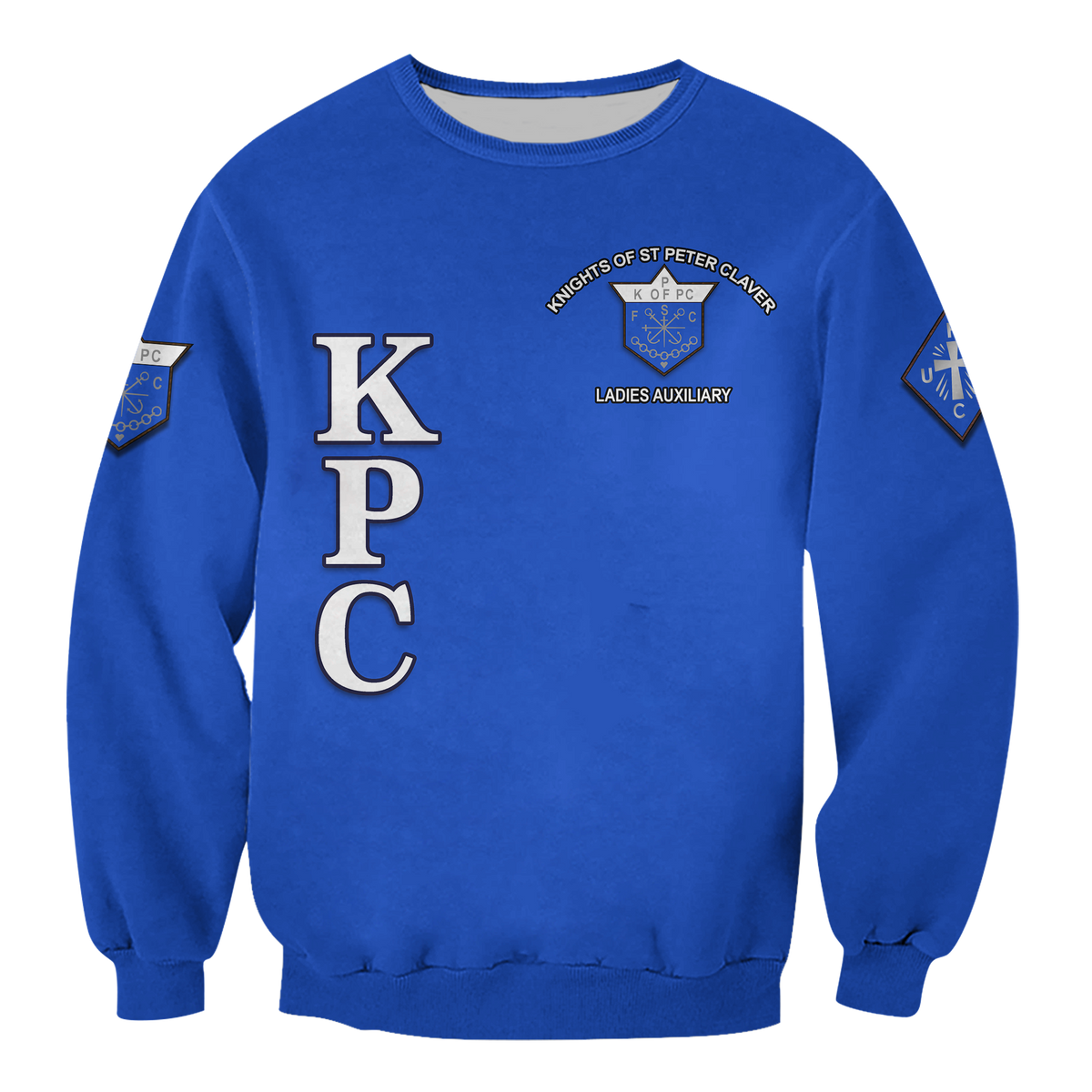 Knights of Peter Claver and Ladies Auxiliary Sweatshirt LT12 - Wonder Print Shop