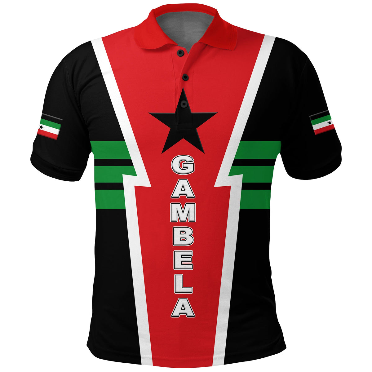 Gambela Region Legend Ethiopia Polo Shirt LT12 - Wonder Print Shop