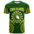 Cook Islands Rugby T Shirt Tribal Pattern LT12 - Wonder Print Shop