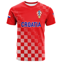 Custom Croatia Football 2022 Champions Pride T Shirt Red LT12 - Wonder Print Shop