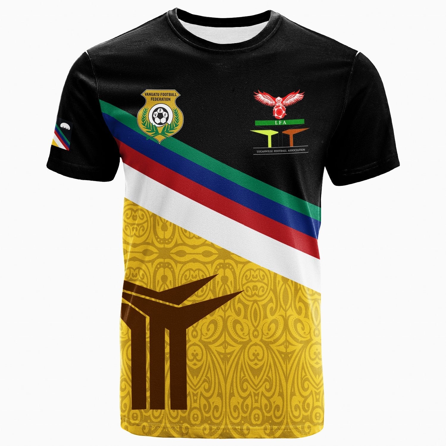 Luganville Football Association T Shirt LT12 - Wonder Print Shop