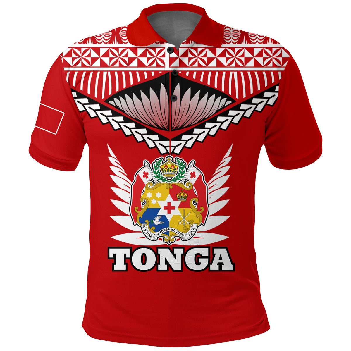 Tonga Polo Shirt Tongan Pride LT12 - Wonder Print Shop