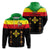 Ethiopia Cross With Flag Hoodie LT12 - Wonder Print Shop