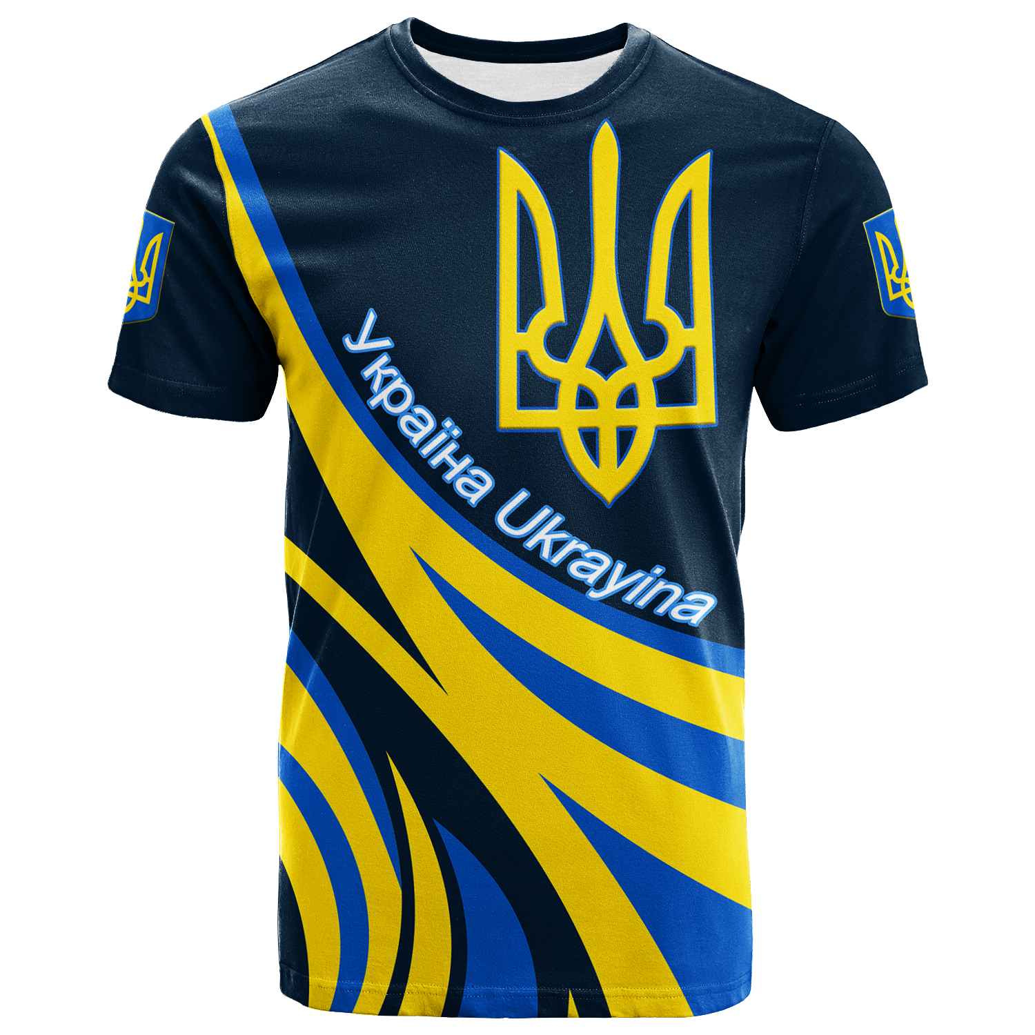 ukraine-gold-trident-t-shirt
