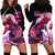 (Custom Personalised) Bass Fishing Pink Hoodie Dress - Wonder Print Shop